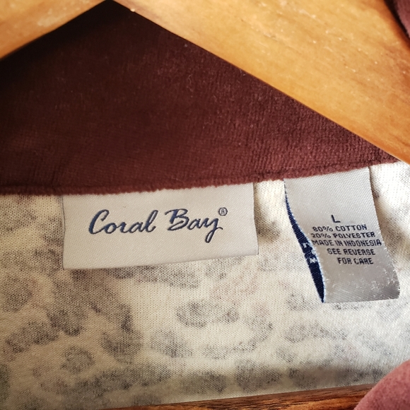 Coral Bay Animal Print jacket L - Picture 5 of 6